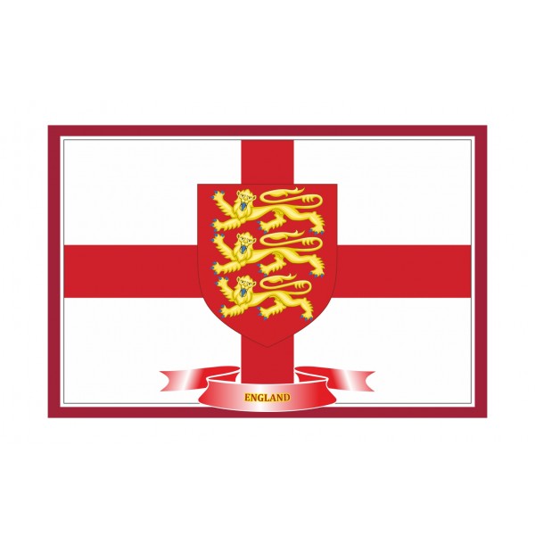 Стенд Флаг и герб Великобритании в кабинет английского языка