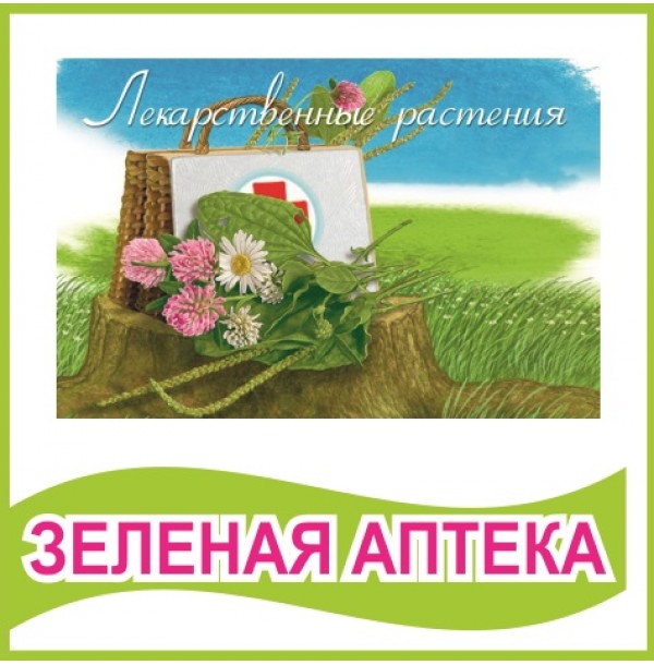 Табличка "Зеленая аптека"