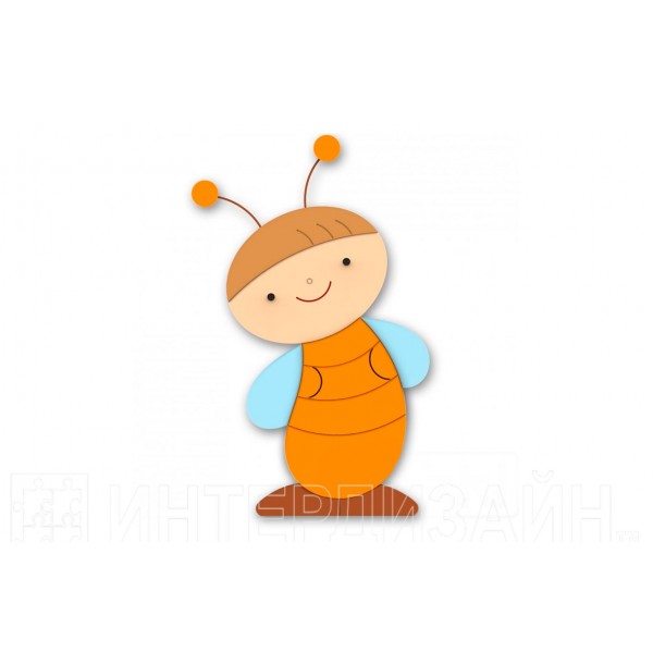 Декорация "Пчелка. Мальчик" 38х58 см. 48630