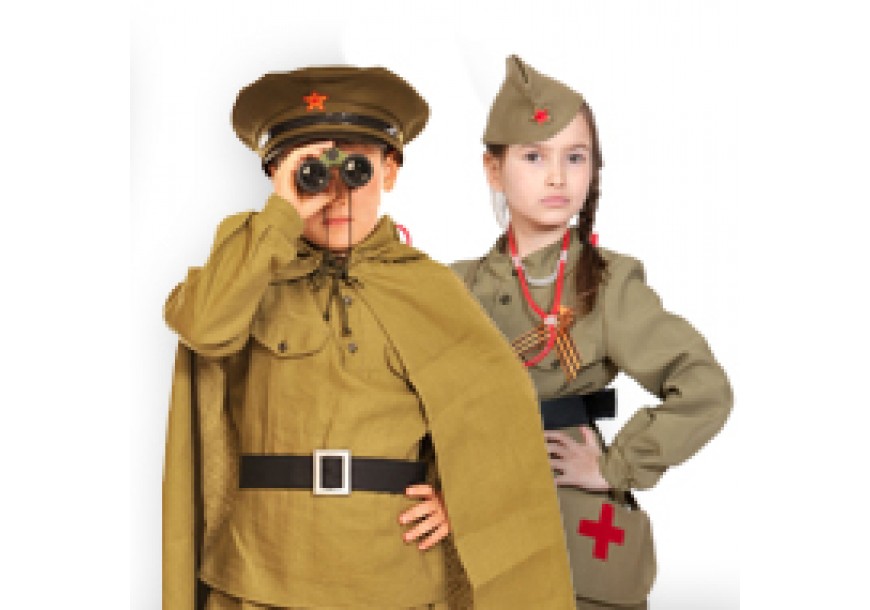 Детские костюмы военных