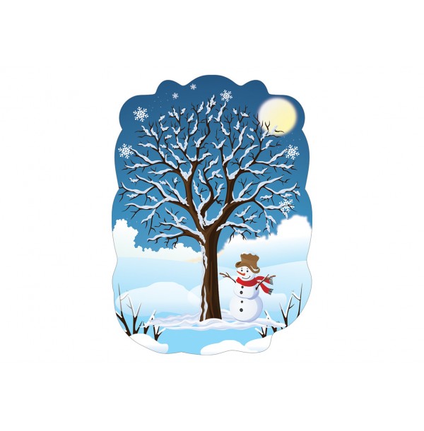 Декорация «Дерево зимой»