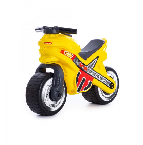 Каталка-мотоцикл "МХ" (жёлтая). 80578