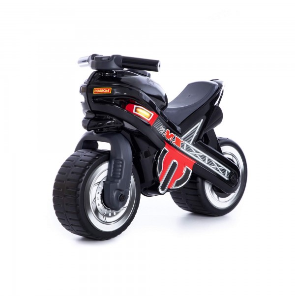 Каталка-мотоцикл "МХ" (чёрная). 80615